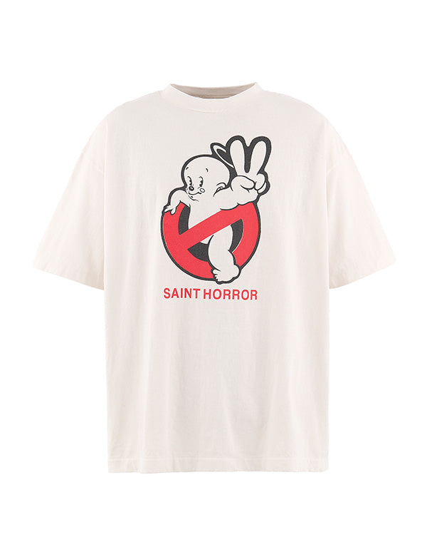 SAINT Mxxxxxx セントマイケル｜SS T-SHIRT/SAINT HORROR/WHITE SM-MK8