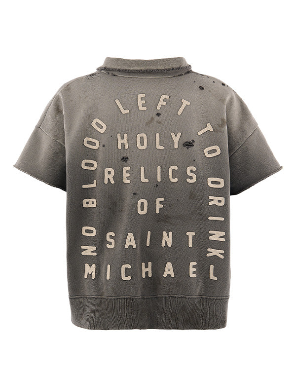 ★みっこ⑫★ SAINT Mxxxxxx / MK8-0000-052/SS HALF ZIP SWEAT/SAINT/CHARCOAL