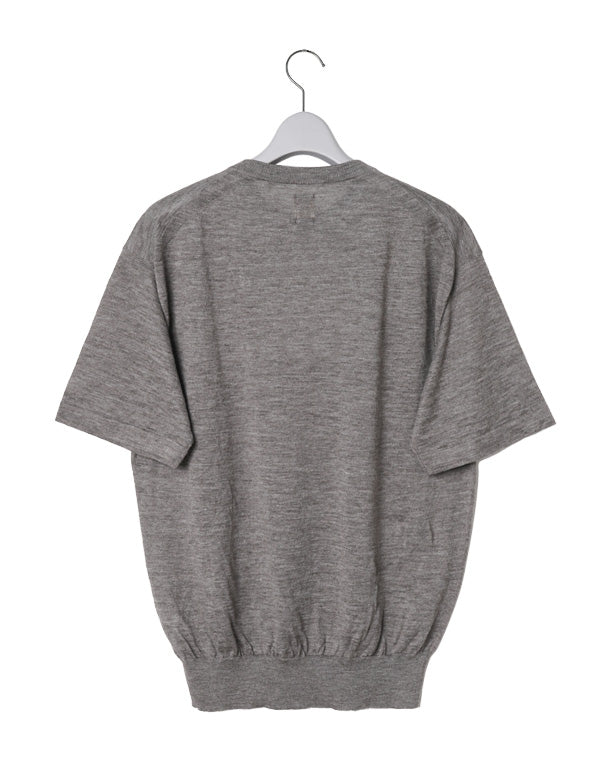BATONER バトナー｜ Men CHOMA HENLEY NECK SHORT SLEEVE BN-26SM-062