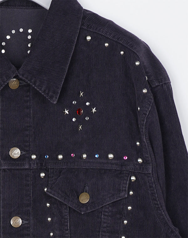 NEEDLES ニードルズ｜Studded Jean Jacket - 14W Corduroy RW167｜GEA