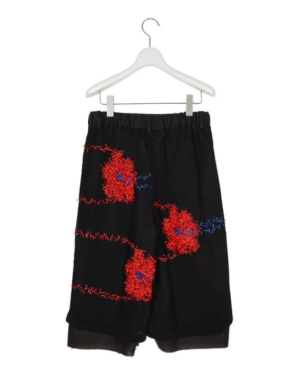 パンツ kotagushiken flower washi shorts kota gushiken】Washi Flower Shorts - white - | loop