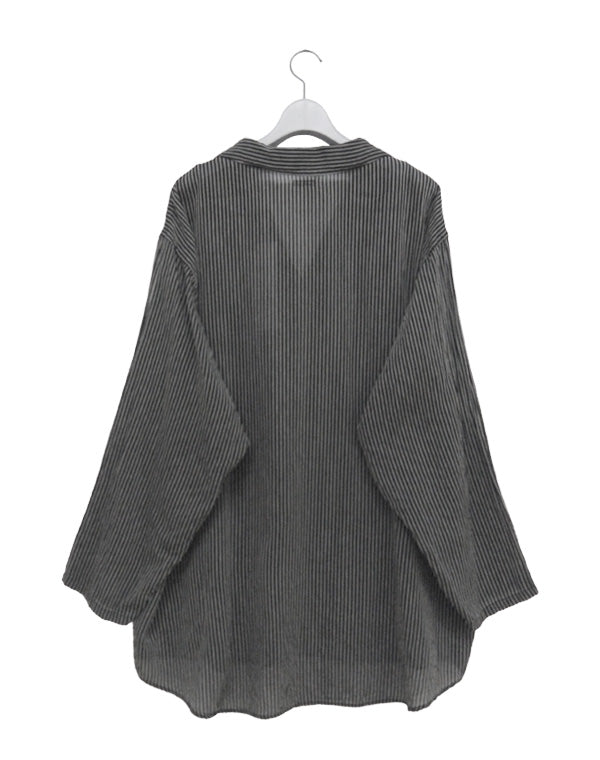 COMOLI / ストライプ スキッパーシャツ / D01-02018 – satoseni online