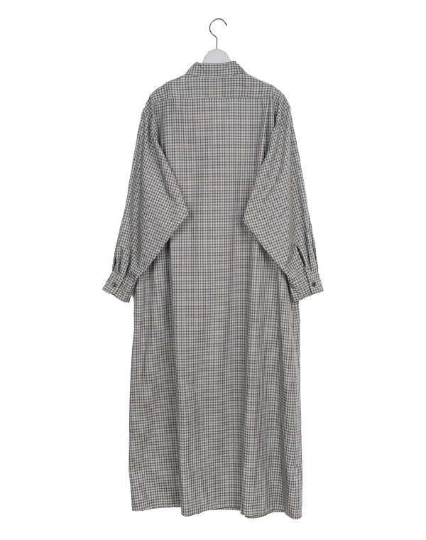 Oblada オブラダ｜ HALF ZIP DRESS(CHECK) M2610OP03｜GEA – satoseni