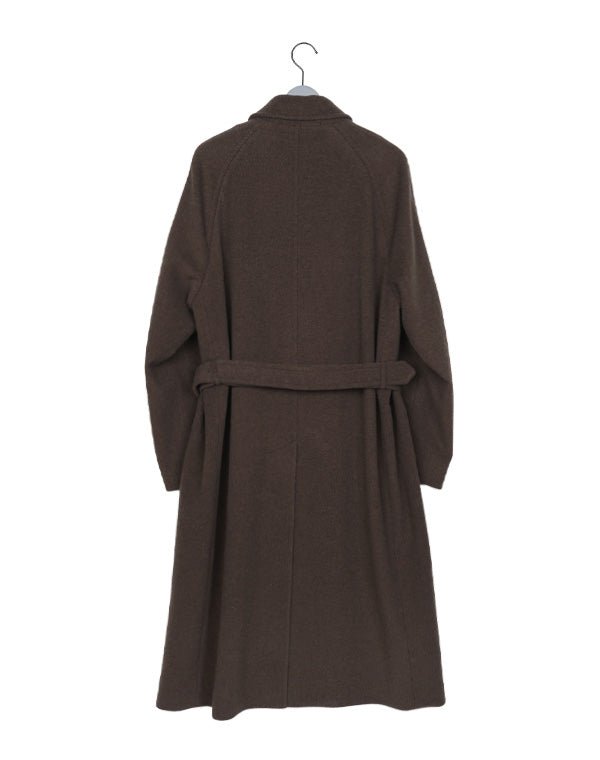 AURALEE / MEN SUPER FINE WOOL MOSSER SOUTIEN COLLAR COAT