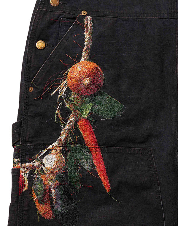 doublet ダブレット｜VEGETABLE EMBROIDERY CUT-OFF PANTS 26SS19PT350
