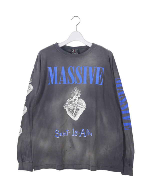 完売アイテム！SAINT MICHAEL＞LS TEE/MASSIVE