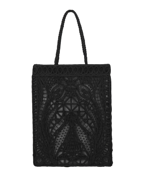Cording Embroidery Tote Bag / 335165232003