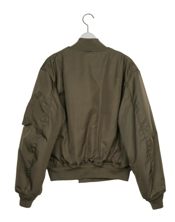 AURALEE オーラリー｜HIGH DENSITY SILK TWILL FLIGHT BLOUSON