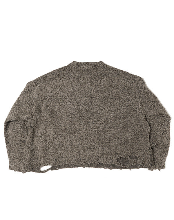 RIBCAGE KNIT PULLOVER / 301175252001 – satoseni online store 