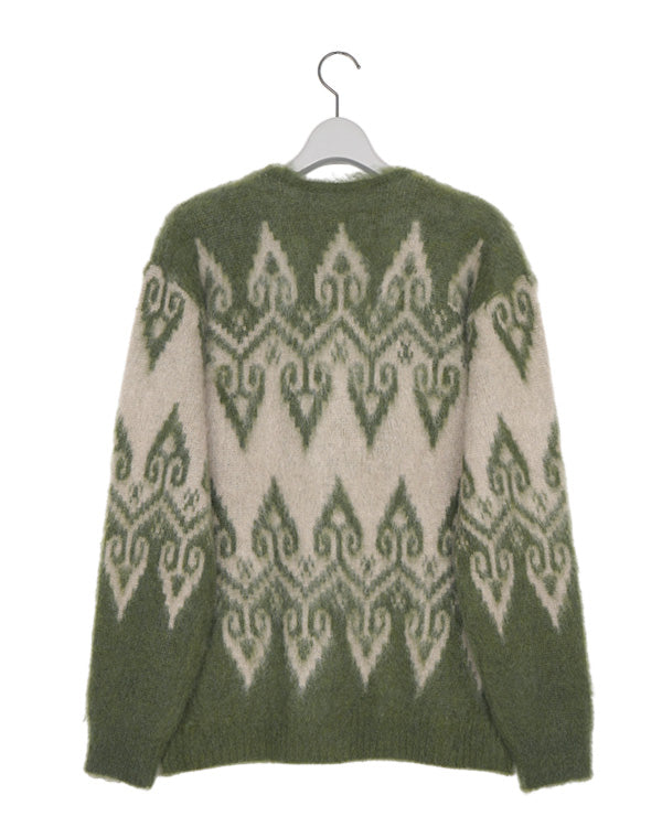 〈Needles〉Mohair Cardigan-Solid NEEDLES / Mohair Cardigan - Nordic / TY413 – satoseni online store