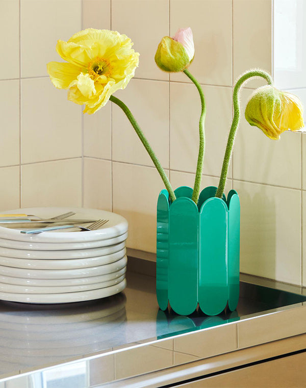 HAY / ARCS VASE S グリーン – satoseni online store /サトウセンイ