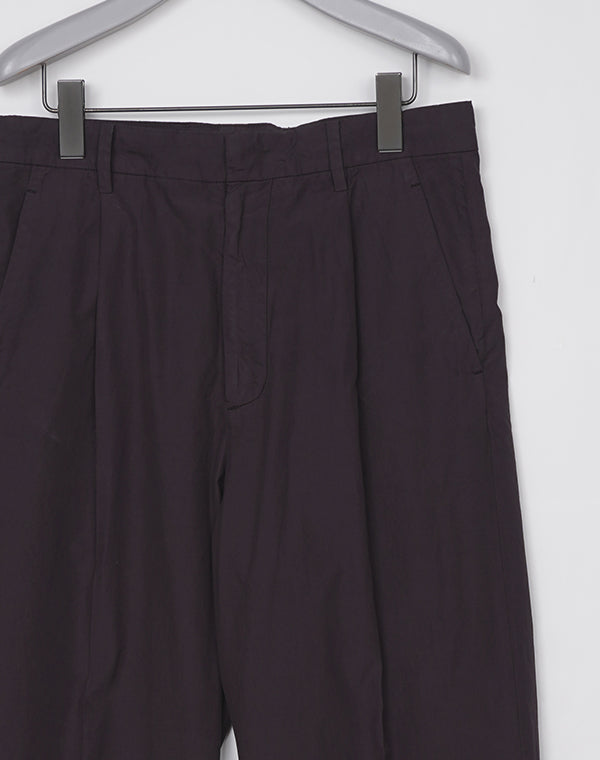 AURALEE オーラリー｜GARMENT-DYED FINX SHUTTLE WEATHER ONE-TUCK