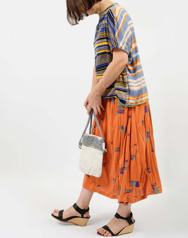 ランダムボーダー2WAYプルオーバー / BEH07067WA – satoseni