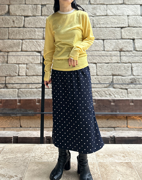 Oblada オブラダ｜DOT EASY SKIRT S2610SK01｜GEA – satoseni online
