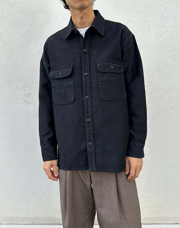 PORTER CLASSIC ポータークラシック｜MOLESKIN SHIRTPC-019-2937｜GEA