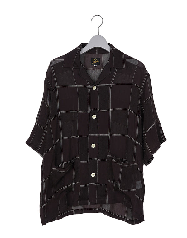 NEEDLES ニードルズ｜ Cabana Shirt - Cupra Crepe Plaid SX292｜GEA