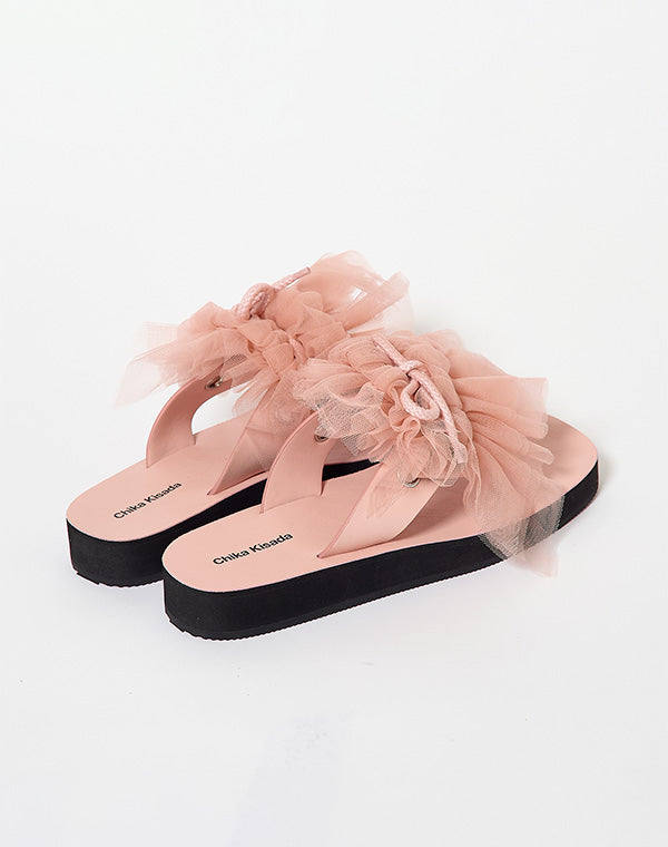 こーじタチカワ◆バーチカル◆W4100×H2000◆Z-2506BL21 Chika Kisada チカ キサダ｜TULLE BEACH SANDAL CZ-26095｜GEA