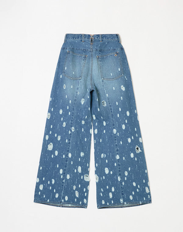 ちさ Chika Kisada チカ キサダ｜DENIM WIDE PANTS CP-26063｜GEA