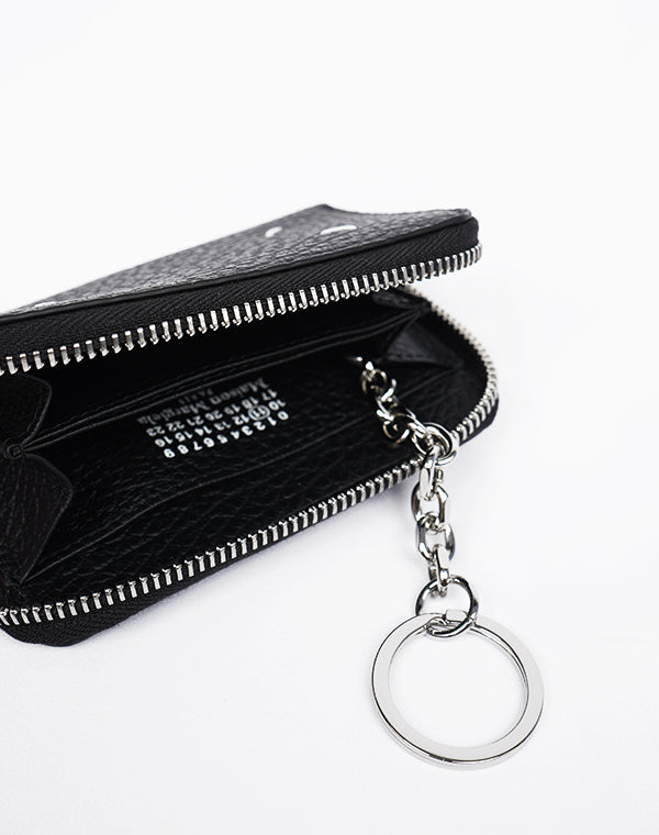Maison Margiela / COIN HOLDER ZIP AROUND WITH KEYRING / SA1VX0025