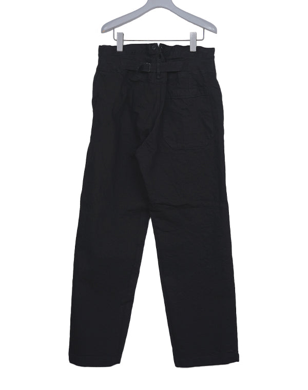 COMOLI 25SS デニムオーバーパンツ BLACK サイズ1 COMOLI (コモリ) デニム オーバーパンツ