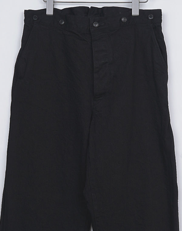 ブラックデニム オーバーパンツ / 315166252008 – satoseni online