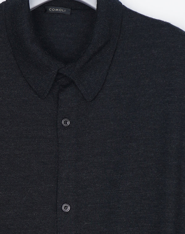 COMOLI / ウール 衿つきカーディガン / C03-06011 – satoseni online