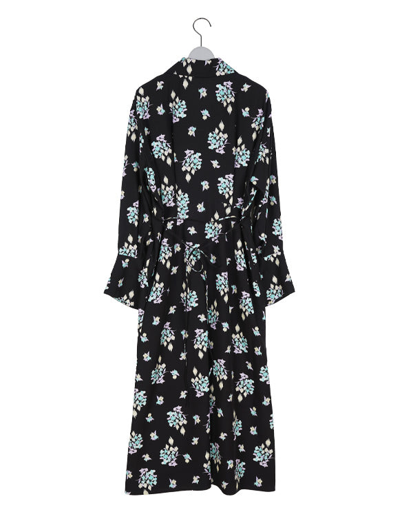 Mame Kurogouchi マメ クロゴウチ｜Floral Motif Printed Dress MM26SS