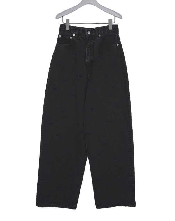 INSCRIRE アンスクリア｜Dot Hole Denim Pants IC261DAIDPT57｜GEA