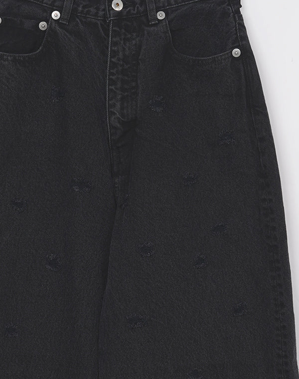 INSCRIRE アンスクリア｜Dot Hole Denim Pants IC261DAIDPT57｜GEA