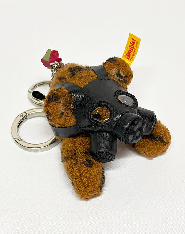 【doublet】GAS MASK BEAR KEY RING SILVER doublet ダブレット｜GAS MASK BEAR KEY RING 26AW78AC51｜GEA