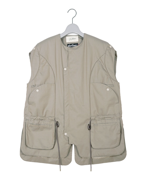 【JUN MIKAMI × WILD THINGS】 PADDED VEST / 309340231001