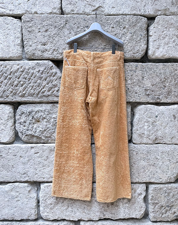 doublet - FUZZY LOW-RISE BUGGY PANTS / 315175222001 – satoseni