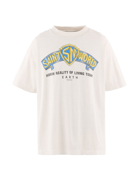 SAINT Mxxxxxx / SM-MK8-0000-015/SS T-SHIRT/SAINTWORLD/WHITE