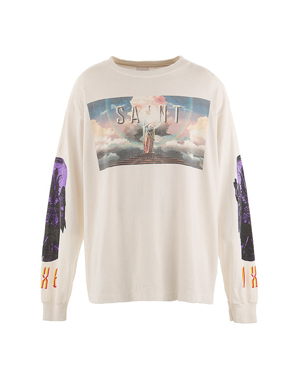 LS TEE / SAINT PICTURES / WHT / 304231242005