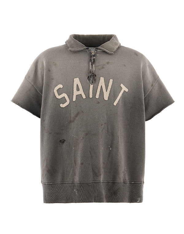 ★みっこ⑫★ SAINT Mxxxxxx / MK8-0000-052/SS HALF ZIP SWEAT/SAINT/CHARCOAL