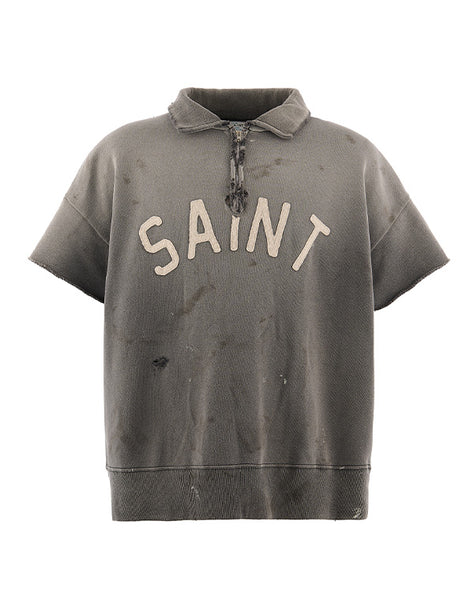 MILK様、専用。。 SAINT Mxxxxxx / MK8-0000-052/SS HALF ZIP SWEAT/SAINT/CHARCOAL