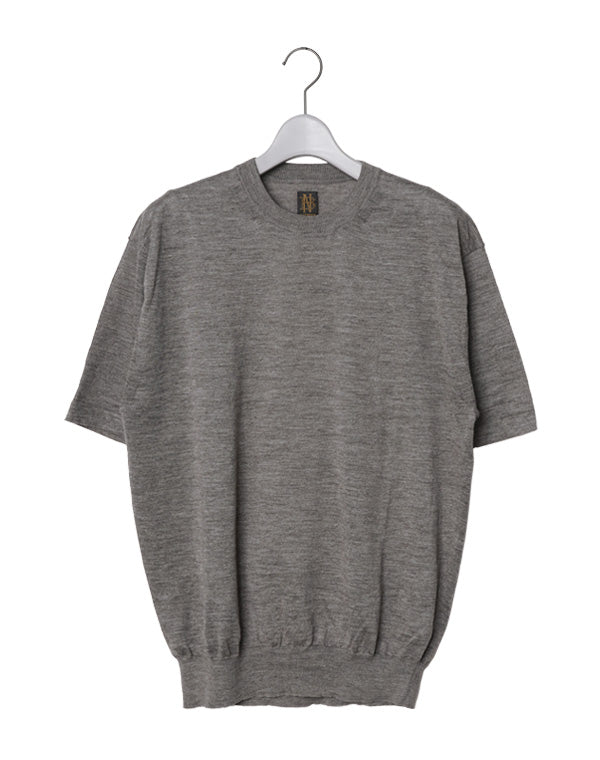 バトナー 【新品】BATONER/CREW NECK SHORT SLEEVE BATONER バトナー｜ Men CHOMA CREW NECK SHORT SLEEVE BN-26SM-060