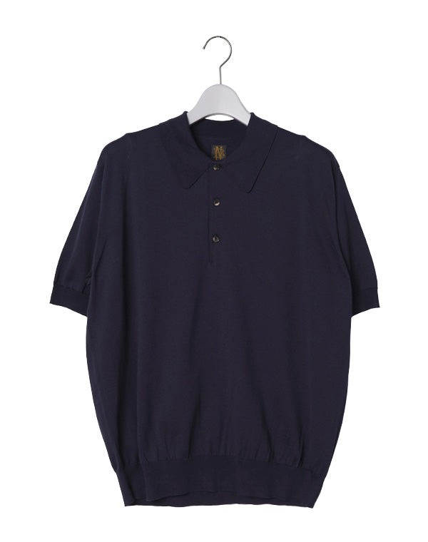 BATONER バトナー｜ Men CARIBBEAN SEAISLAND COTTON POLO SHORT
