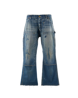 
                  
                    Load image into Gallery viewer, OUBLE KNEE / DENIM / 317231242001
                  
                