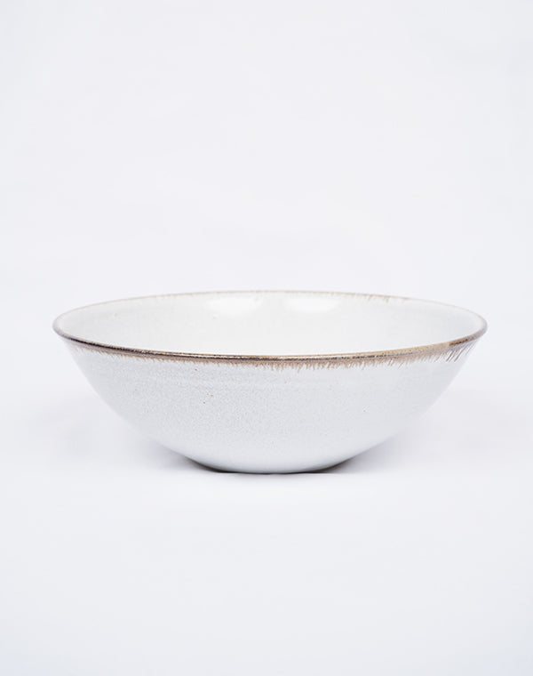 本巣秀一 / 白釉盛鉢 – satoseni online store /サトウセンイ