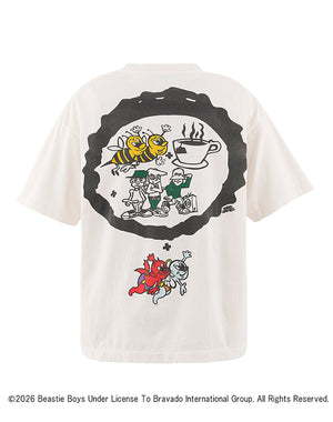 SAINT Mxxxxxx セントマイケル｜BTB_SS T-SHIRT/BEASTIEBOYS/WHT SM