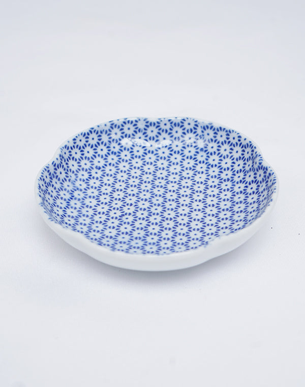 
                  
                    Load image into Gallery viewer, 印判豆皿 梅 / 麻葉 / 904804243009
                  
                