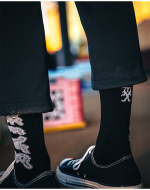 SAINT Mxxxxxx / SM-MK8-0000-109/SOCKS/SAINT/BLACK+GRAY – satoseni