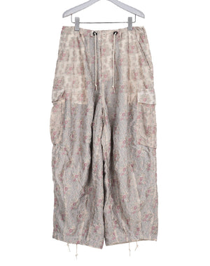 NEEDLES / H.D. BDU Pant - Floral Cut Jacquard / RW279