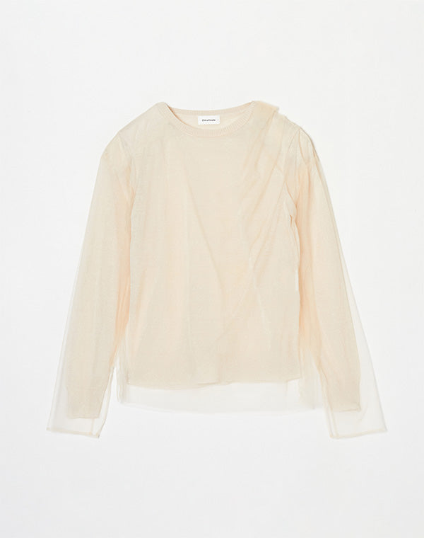 TULLE LAYERED KNIT PO / 301297241003