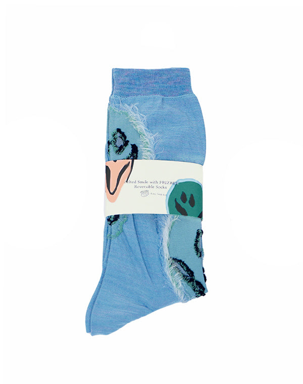 
                  
                    Load image into Gallery viewer, Melted Smile With Reversible Socks / 336343251001
                  
                