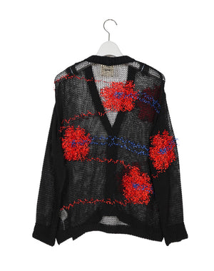 
                  
                    Load image into Gallery viewer, Floating Flower Washi Cardigan / 308343241001
                  
                