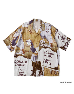 DISNEY V/P PC ALOHA COLLECTION ALOHA SHIRT / DONALD DUCK CHIPN' DALE / –  satoseni online store /サトウセンイオンラインストア