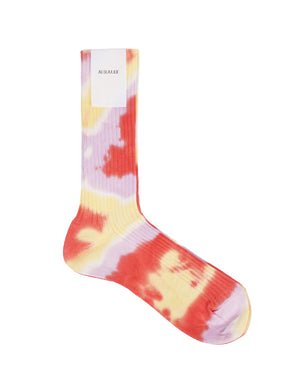 AURALEE オーラリー｜Women GIZA HIGH GAUGE TIE-DYE SOCKSA26SS05SX-W