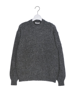 
                  
                    Load image into Gallery viewer, BRUSHED WOOL CASHMERE SILK KNIT P/O / 301178242001
                  
                